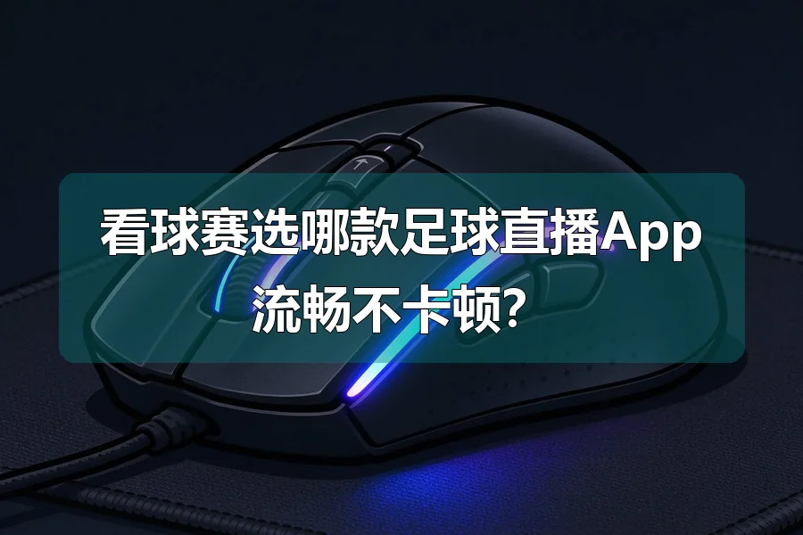 看球赛选哪款足球直播App流畅不卡顿？